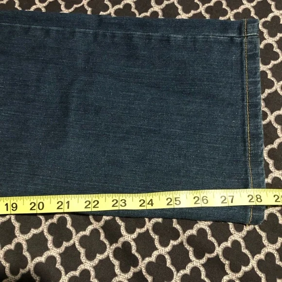 Carhartt BD2804M Mens 36X28 Relaxed Fit Rugged Flex 5 Pocket Jeans Denim Blue - Picture 9 of 10